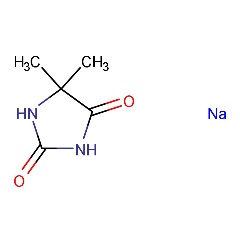 Stabilisaattori 5,5-dimetyylihydantiini natriumsuola